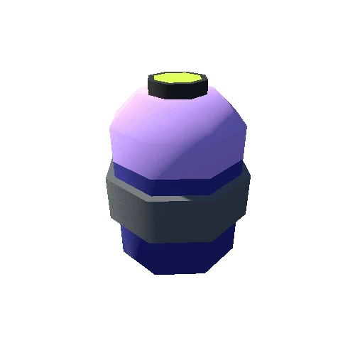 Bomb Projectile 01 Purple